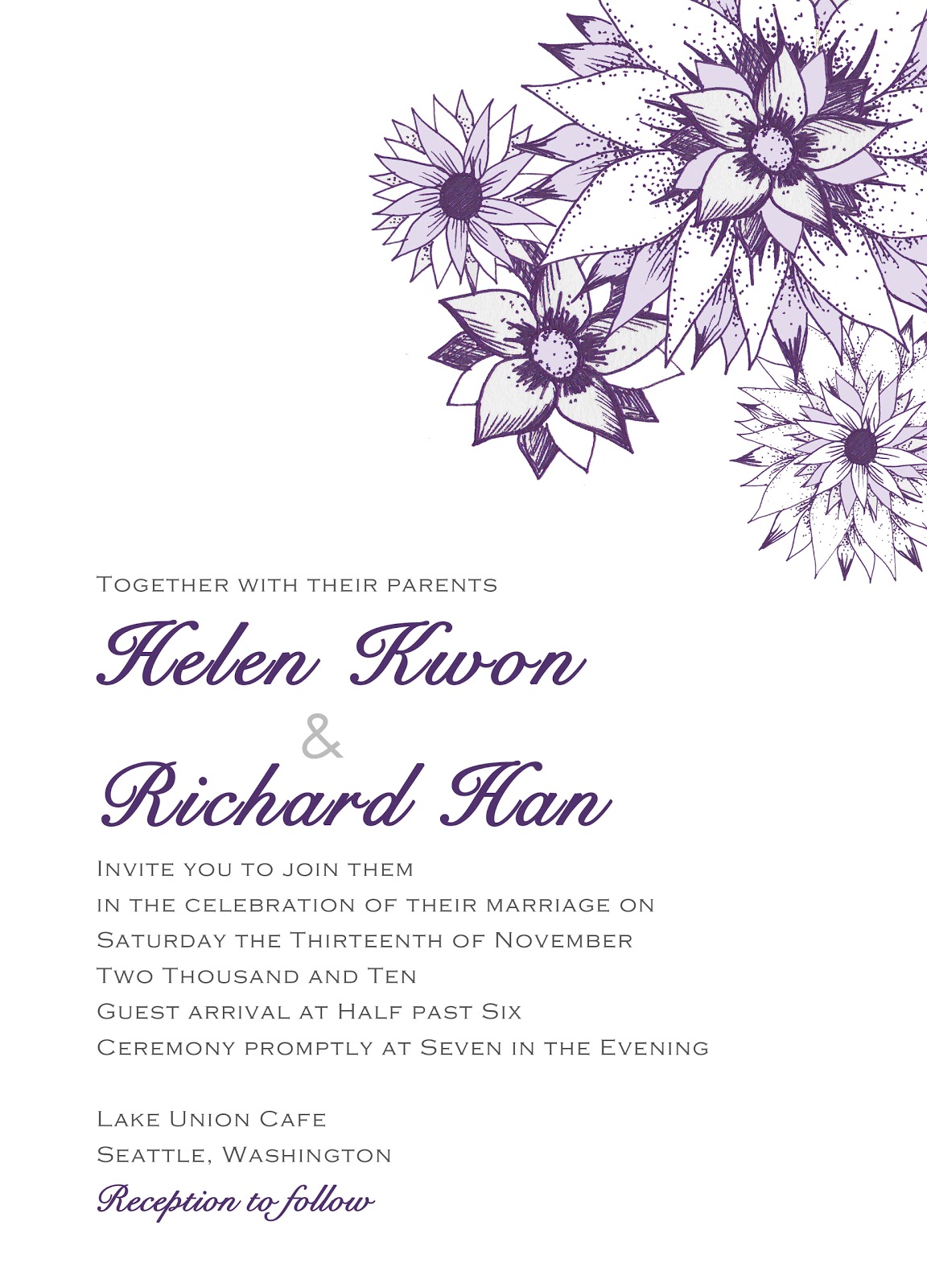 garden wedding invitations templates