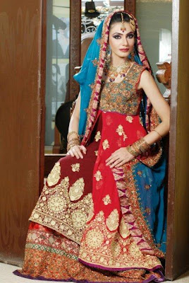 SamanZar Couture by Shaiyanne Malik Bridal Wear Collection 2012 www.fashion-beautyzone.blogspot.com