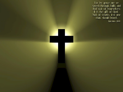 Another great cross wallpaper and bible verse.