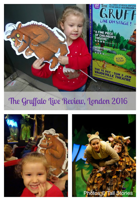 The Gruffalo Live London Theatre Show Review and Fun Activities Sheets