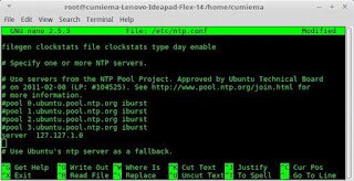 Instalasi dan konfigurasi NTP server pada Linux