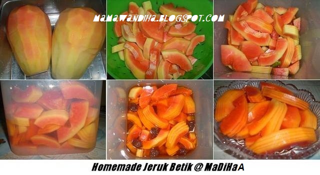 Dari Dapur MaDiHaA: Jeruk Betik (homemade)