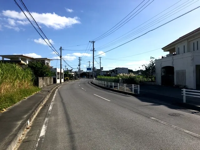 In front of Arashiro Elementary School 2
