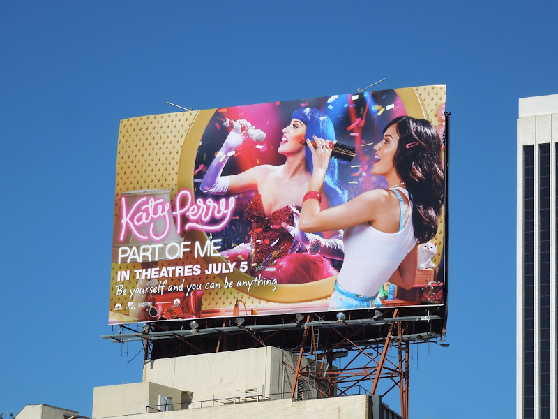 Katy Perry Part of Me movie billboard