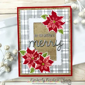 Sunny Studio Stamps: Petite Poinsettias Customer Card Share by Kimberly Rendino