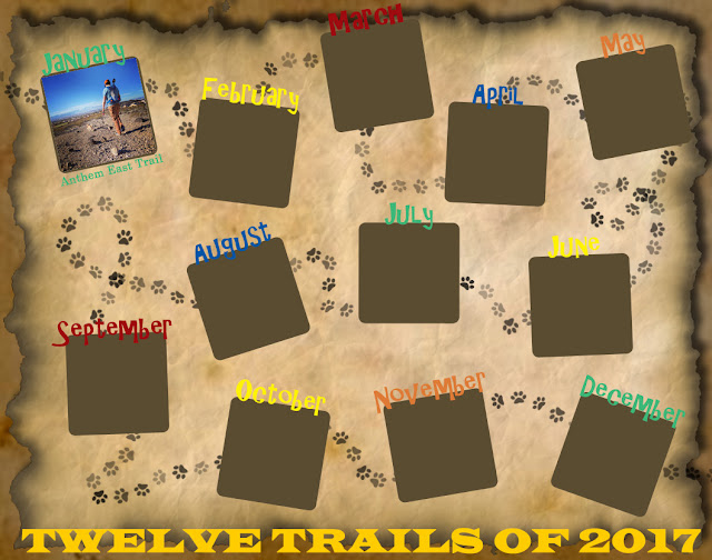 Twelve Trails of 2017 - January