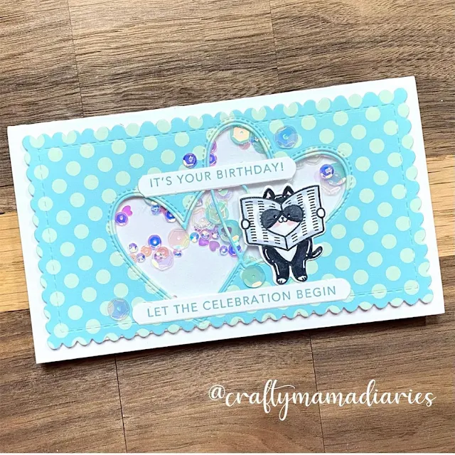 Sunny Studio Stamps: Meow & Furever Customer Card by Helen