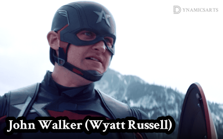Who is the John Walker's Captain America in the Falcon and the Winter Soldier?
