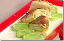 Strudel di scamorza e zucchine