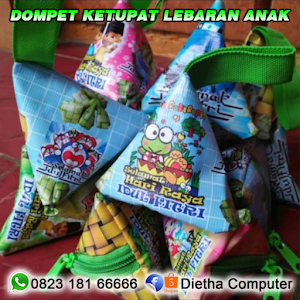 Dompet Ketupat Lebaran Anak