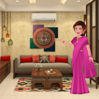 BIG Traditional House Aunty Escape HTML5