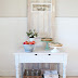 The Mabel and Della Table with the Flora Door (vintage rentals)