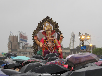 Ganpati Visharajan Darshan Girgaum Chaupati  Dt. 11-09-2011