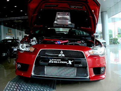 Evo X Launching GHK Motor Sdn Bhd