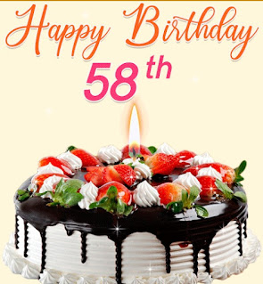 Wünsche zum 58. Geburtstag - Geburtstagswünsche für 58 Jährige