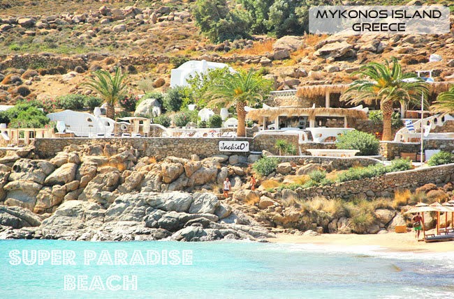 Super Paradise beach Mykonos island
