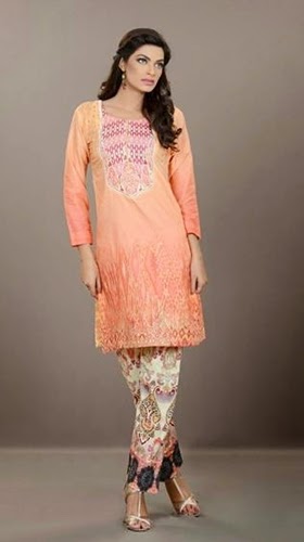 Five Star Vogue Digital Embroidered Eid Collection 2014