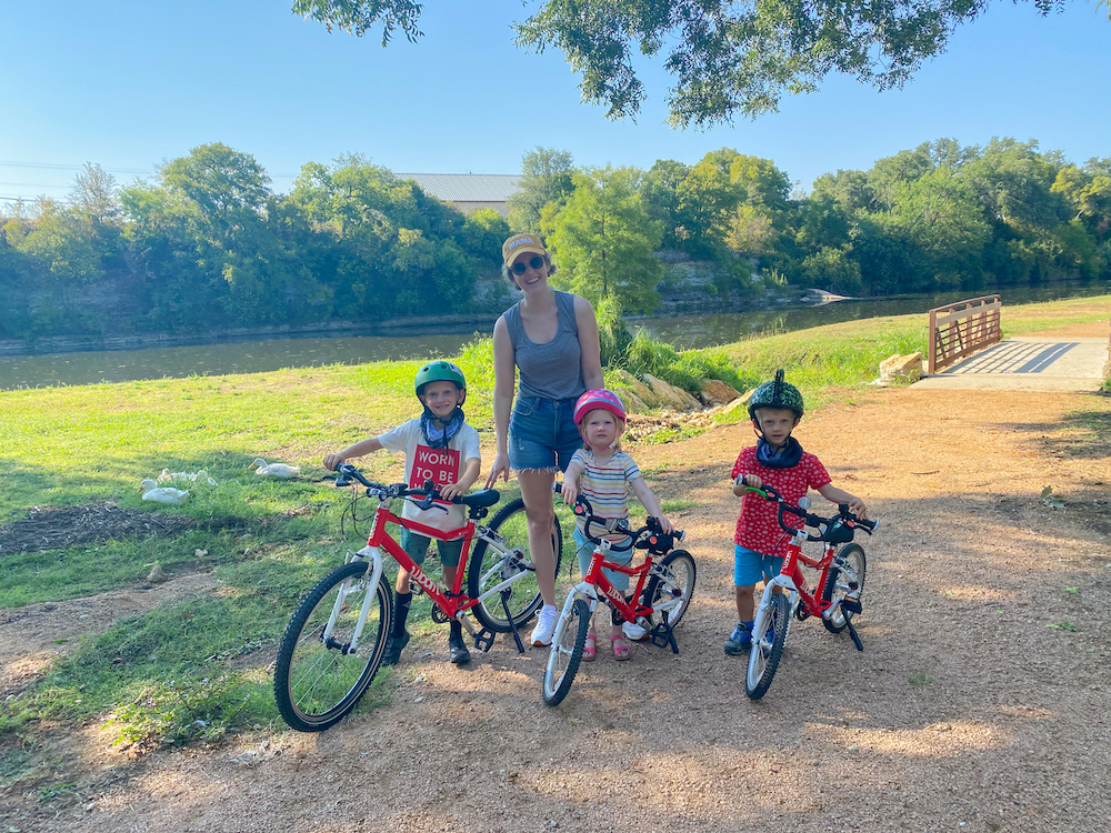 balance bike, woom balance bike, woom bike, toddler bike, toddler pedal bike, easy pedal bike, toddler bike, woom kids bike, Jesse Coulter blog, Austin blogger, Texas mom blog, Texas blogger, mom blogger, twin mom,