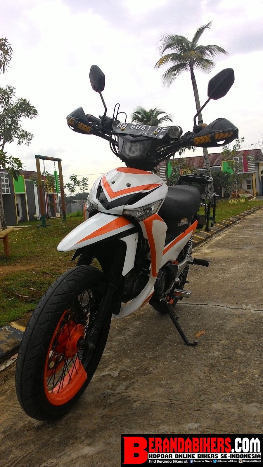 Top Modifikasi Motor Bebek Touring Terbaru Dan Terlengkap