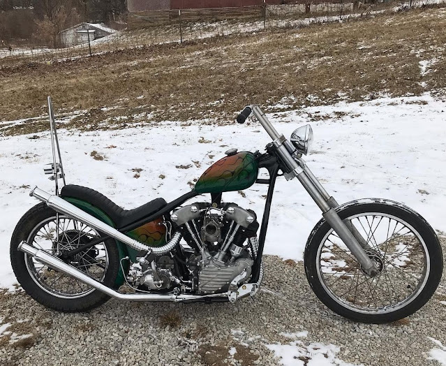 Harley Davidson Knucklehead By Kenny Slaughter Hell Kustom