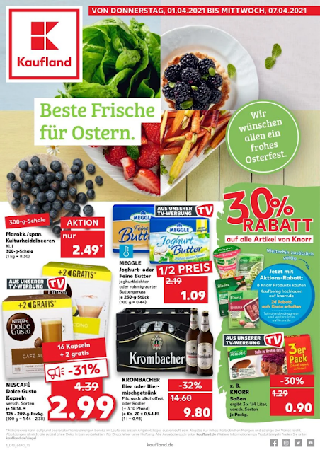 KAUFLAND  Prospekt - Angebote 01.04