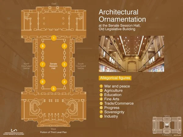 Architectural Ornamentation - National Museum of Fine Arts (formerly the Old Legislative Building - Philippines)