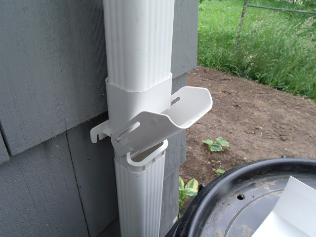 Gear Acres: DIY Downspout Diverter Install for the Rain Barrel