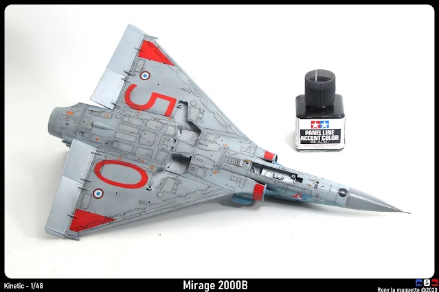 Jus noir pour le Mirage 2000B