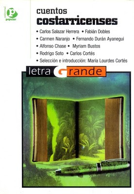Carátula de: Cuentos costarricenses (Editorial Popular, Madrid - 2001), varios autores