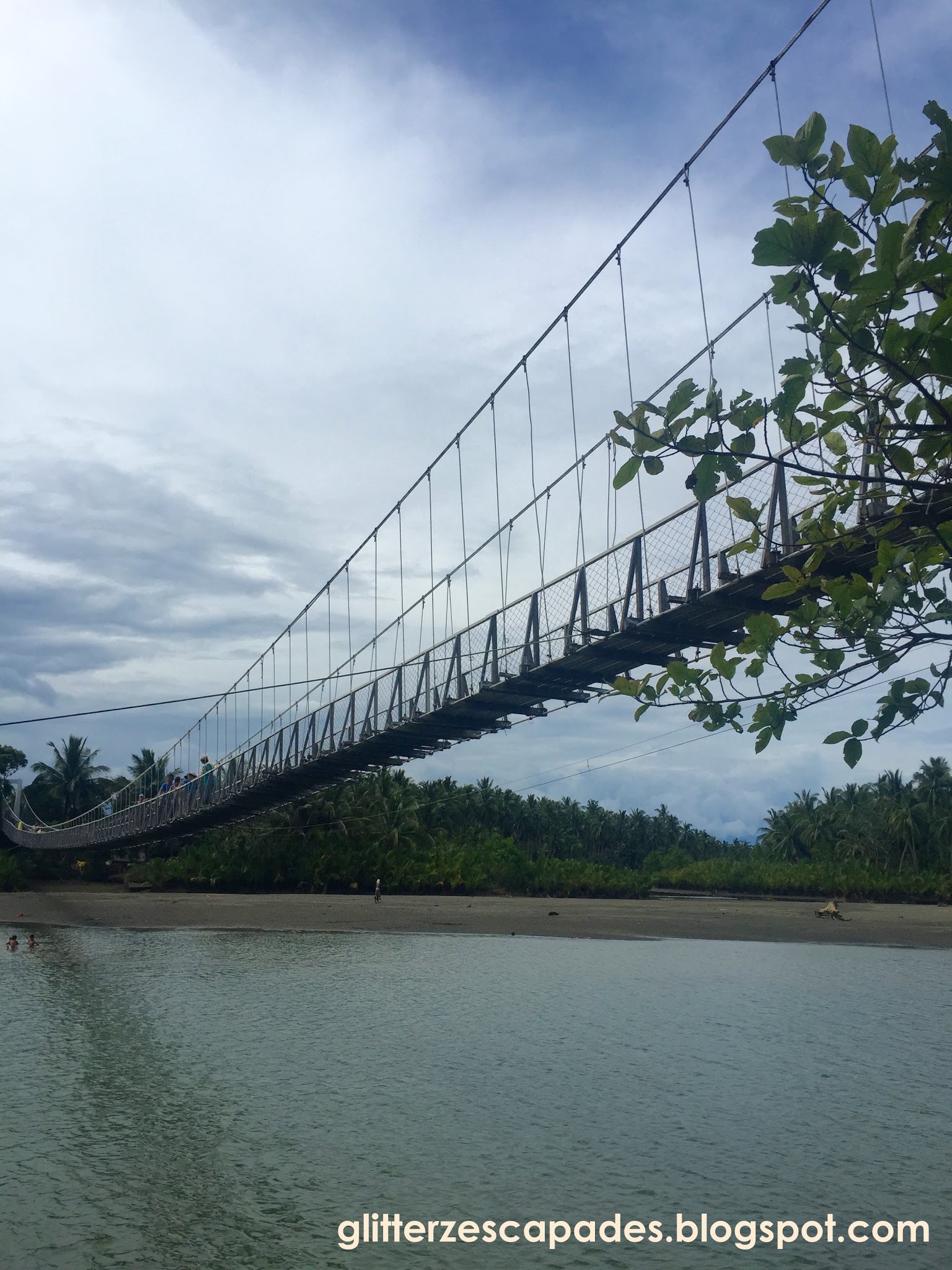 To the surfing capital- Baler, Aurora: Part IV: Hanging bridge and Dela Torre Beach Resort