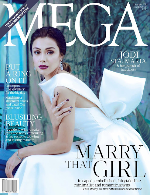 Jodi Sta. Maria MEGA August 2016 Cover