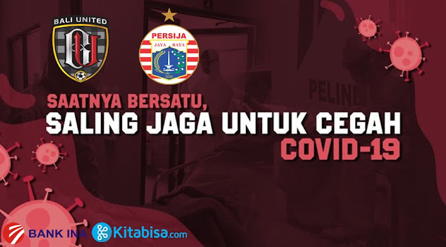 Persija dan Bali United Galang Dana Lawan Virus Corona