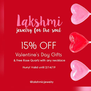  LAKSHMI C JEWELRY 15% I N SELECTED JEWELRY FOR VALENTINES!