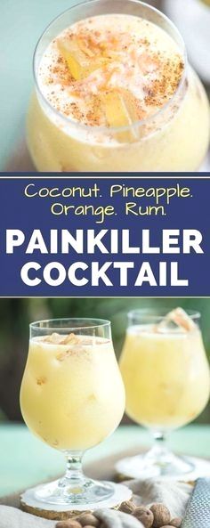 THE PAINKILLER DRINK COCKTAIL