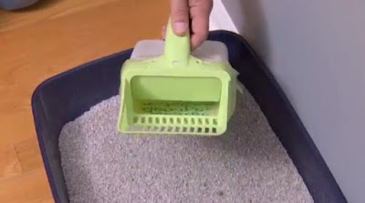 Neater Scooper Cat Litter Sifter Scoop System, No More Touching The Poop When Handling Your Cat's Litter Box