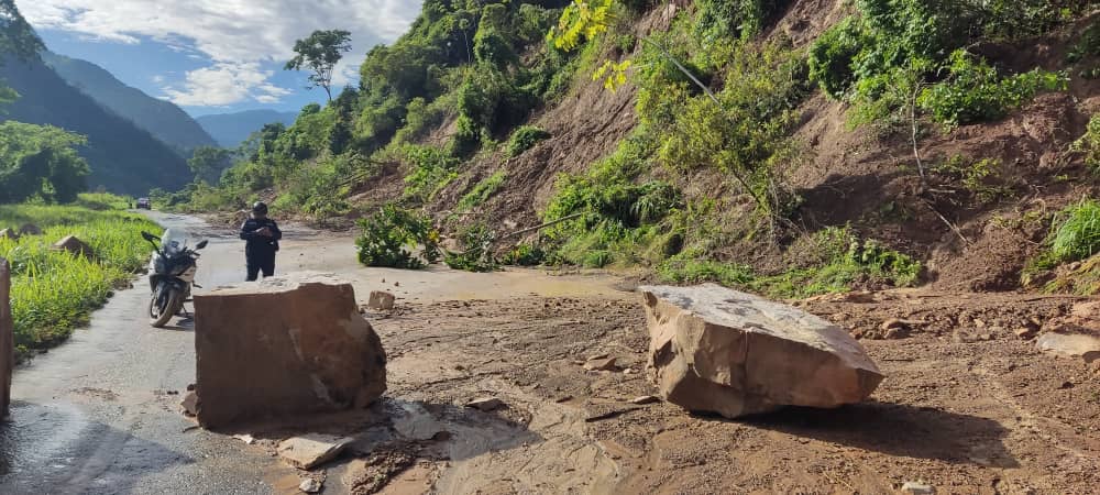 Sector El Caracolito nuevamente afectado por las lluvias