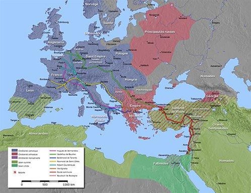 mapa dels templers
