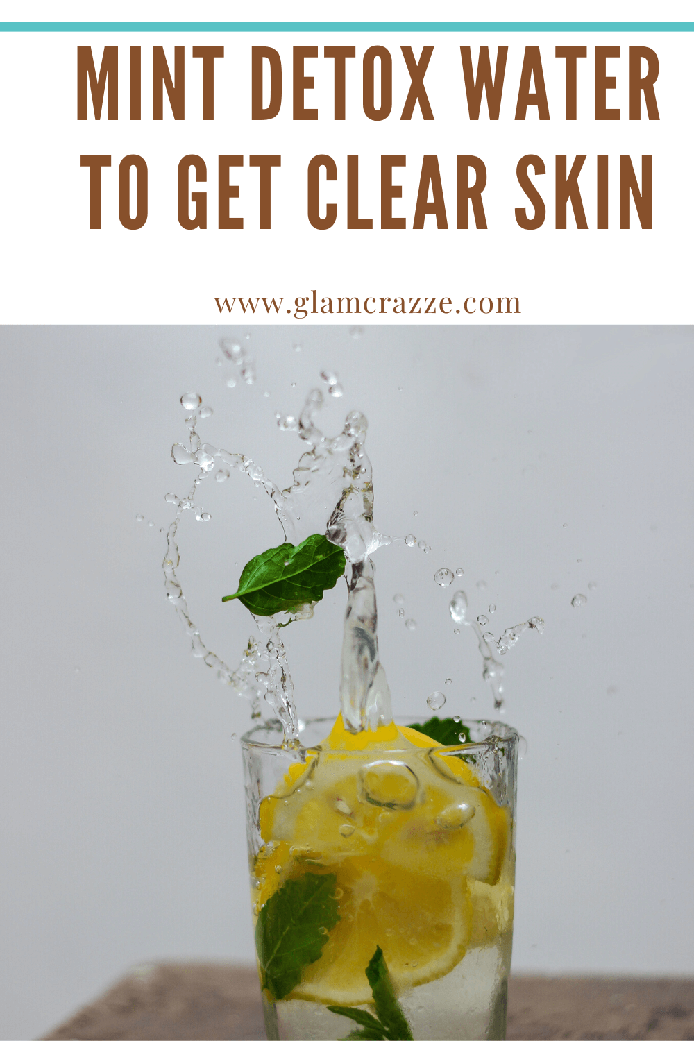 Consume 2 cups of mint water to get clear skin at home remedies