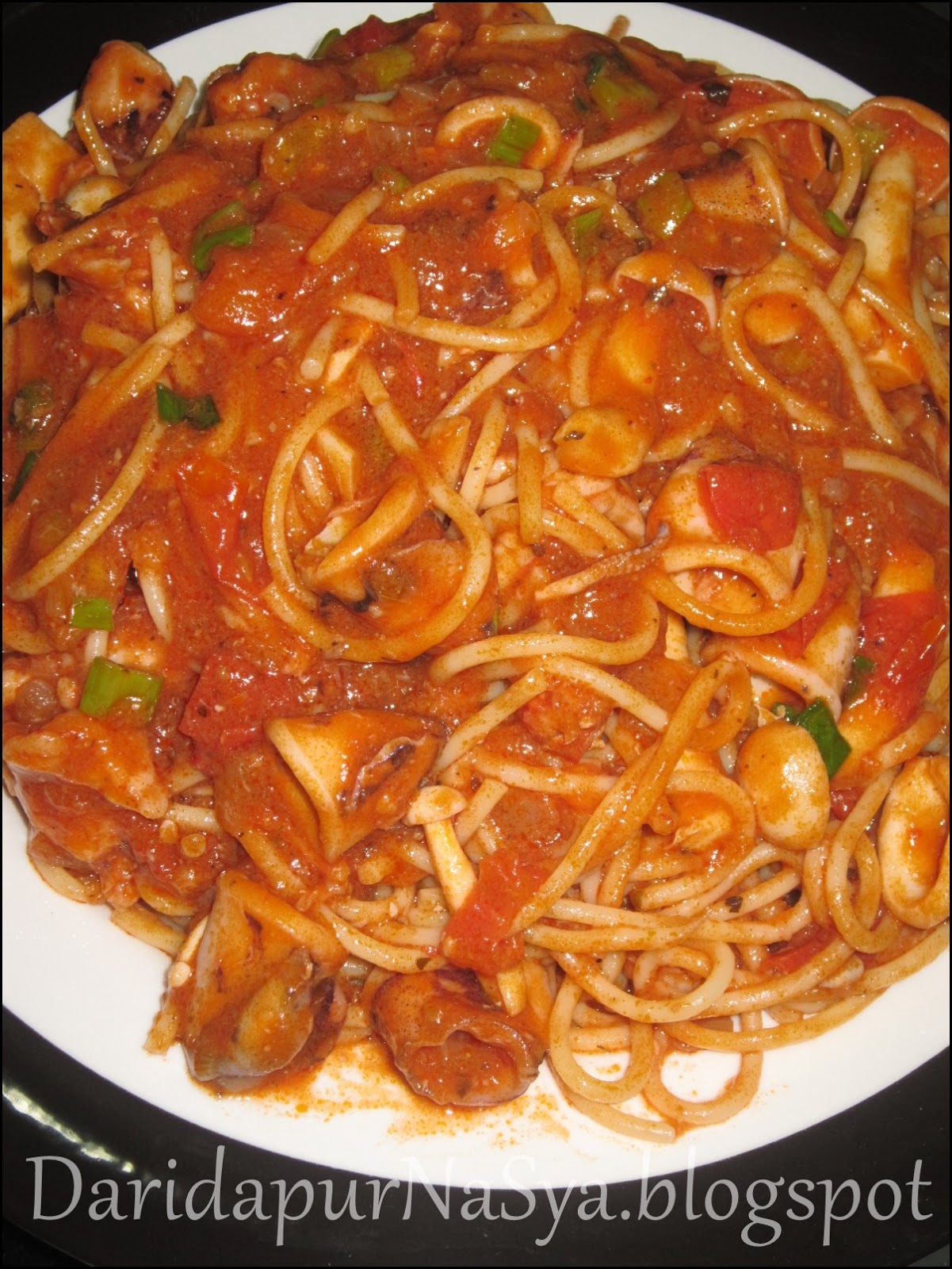 Dari Dapur NaSya Spaghetti Goreng