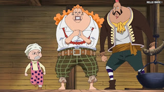 ワンピースアニメ 504話 ダダン | ONE PIECE Episode 504 ASL