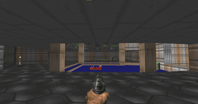 DOOM (1993) e1m1 screenshot