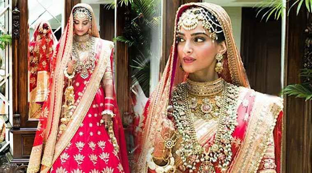 sonam kapoor wedding pics