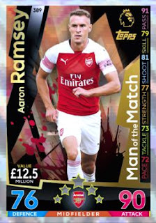 Match Attax 2018-2019 Arsenal Set Premier League