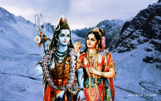 Lord Shiva and goddess Parvati
