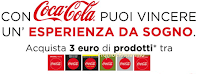 Logo Con Coca-Cola e Carrefour vinci un viaggio da sogno