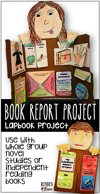 Book Report Project For Any Novel