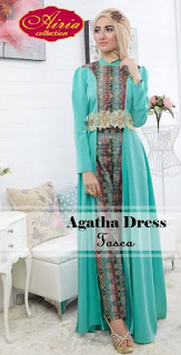 Model Baju Muslim Pesta Agatha Dress