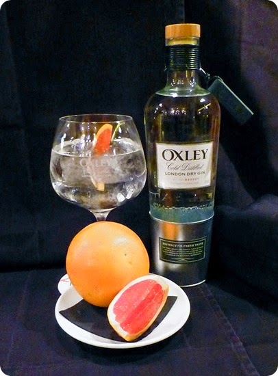 Oxley gin en Torre Rosa Oxley gin en Torre Rosa