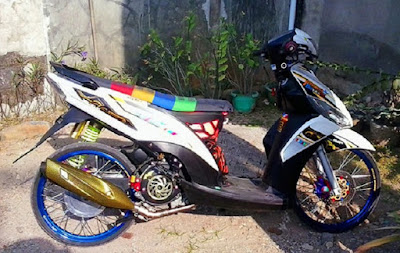 21 Foto Gambar Modifikasi Motor Yamaha Mio J Yang Terbaru