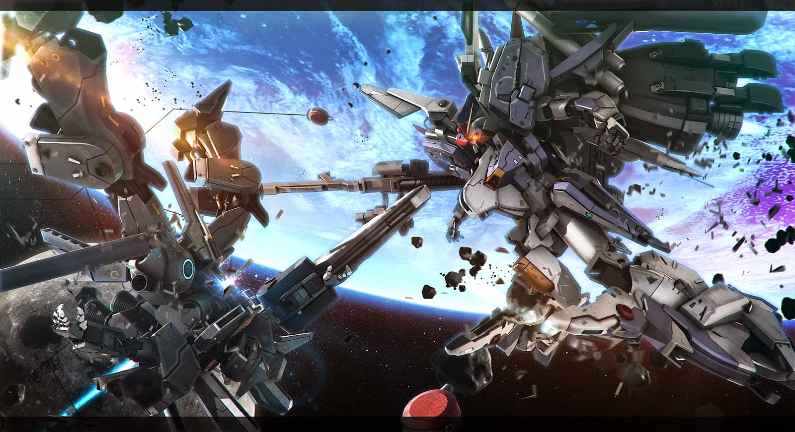 Gundam Ex S Vs Gundam Mk V Wallpaper By Hsiry Gundam Kits Collection News And Reviews
